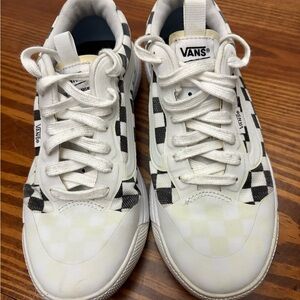 Vans Black and White Checkered Shoes